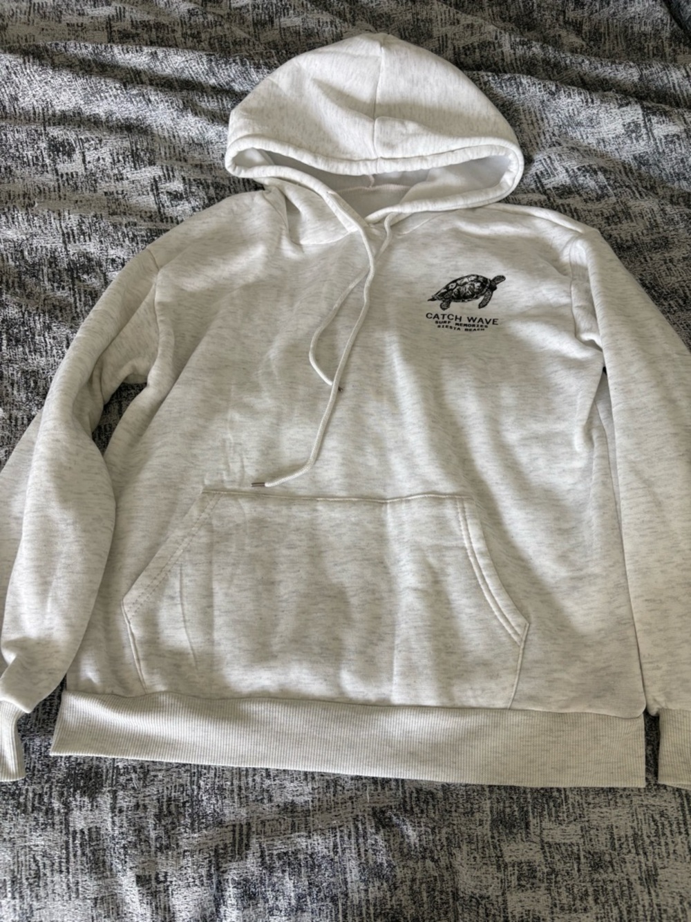 SHEIN Catch Wave Siesta Beach Hoodie Womens Size Small